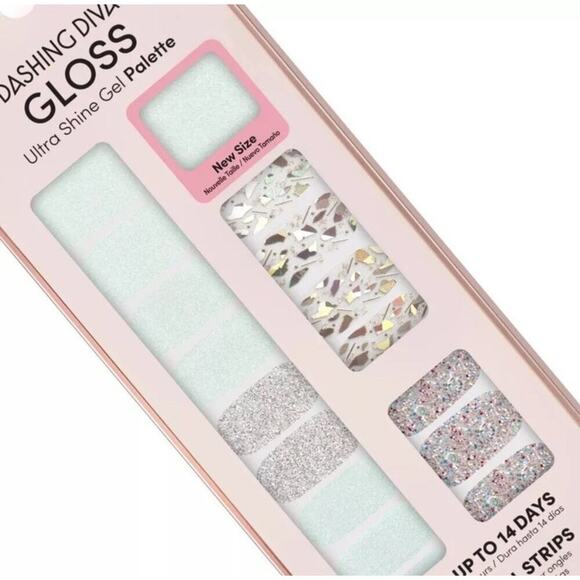 Dashing Diva Gloss Ultra Shine Gel METEOR SHOWER 32 Nail Strips Open‎ Box - Picture 2 of 6